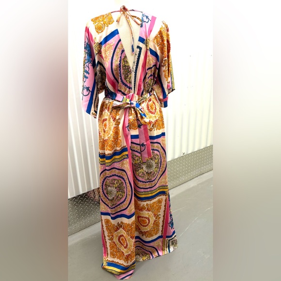 BOHO vibrant pretty print maxi dress - Picture 7 of 16